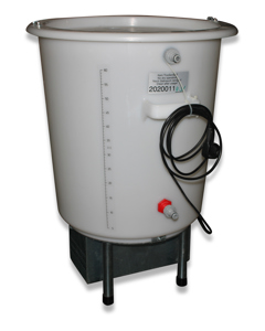 RP-Mixing tank 60L f/medicines with lye pump